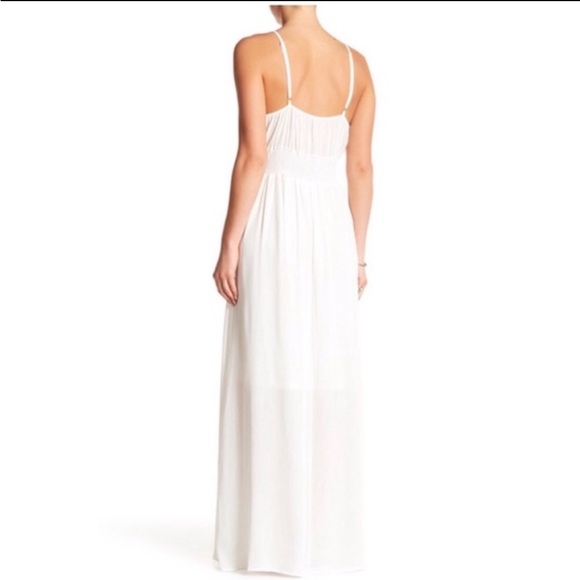 WEST KEI  Gauze V-Neck Maxi Dress SZ S - Picture 2 of 5